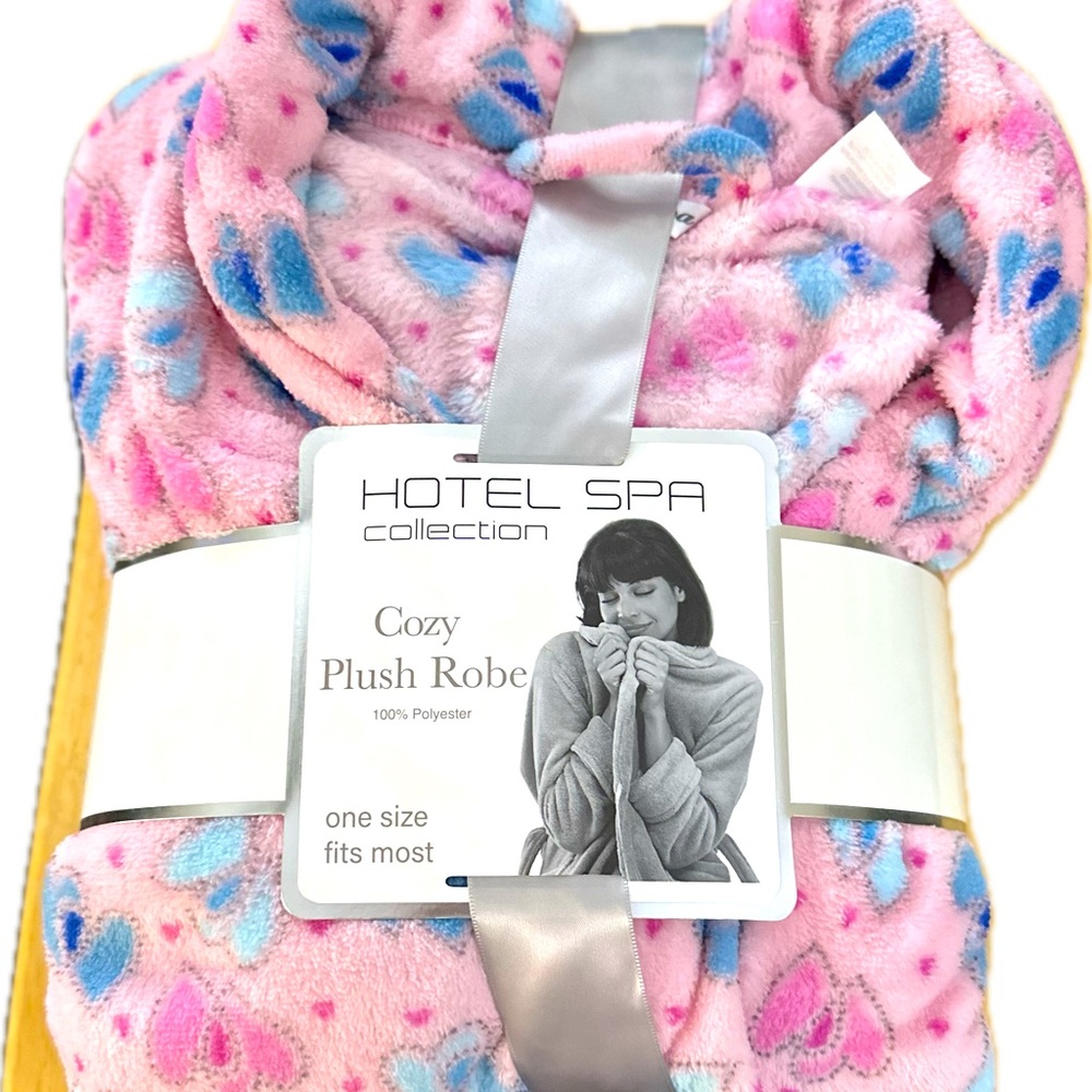 Cozy fluffy robe